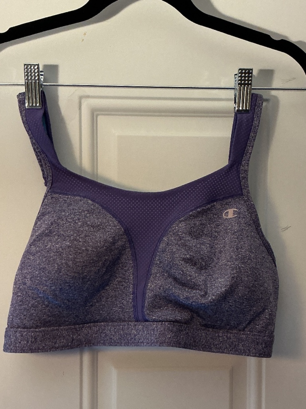 Champion High Impact Sports Bra, C Logo, Max Support, Size 34D